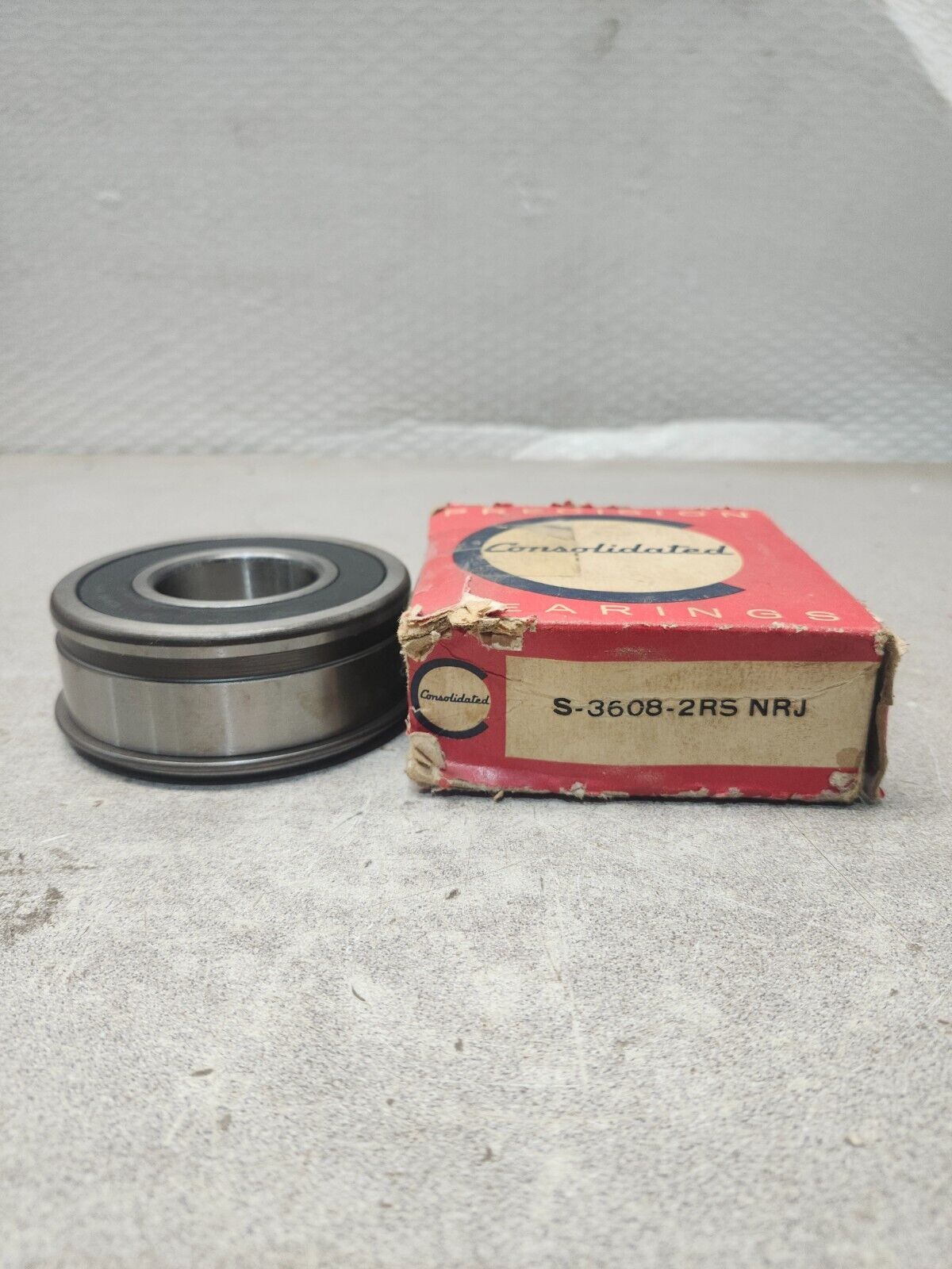 NEW IN BOX CONSOLIDATED BALL BEARING S-3608-2RSNRJ