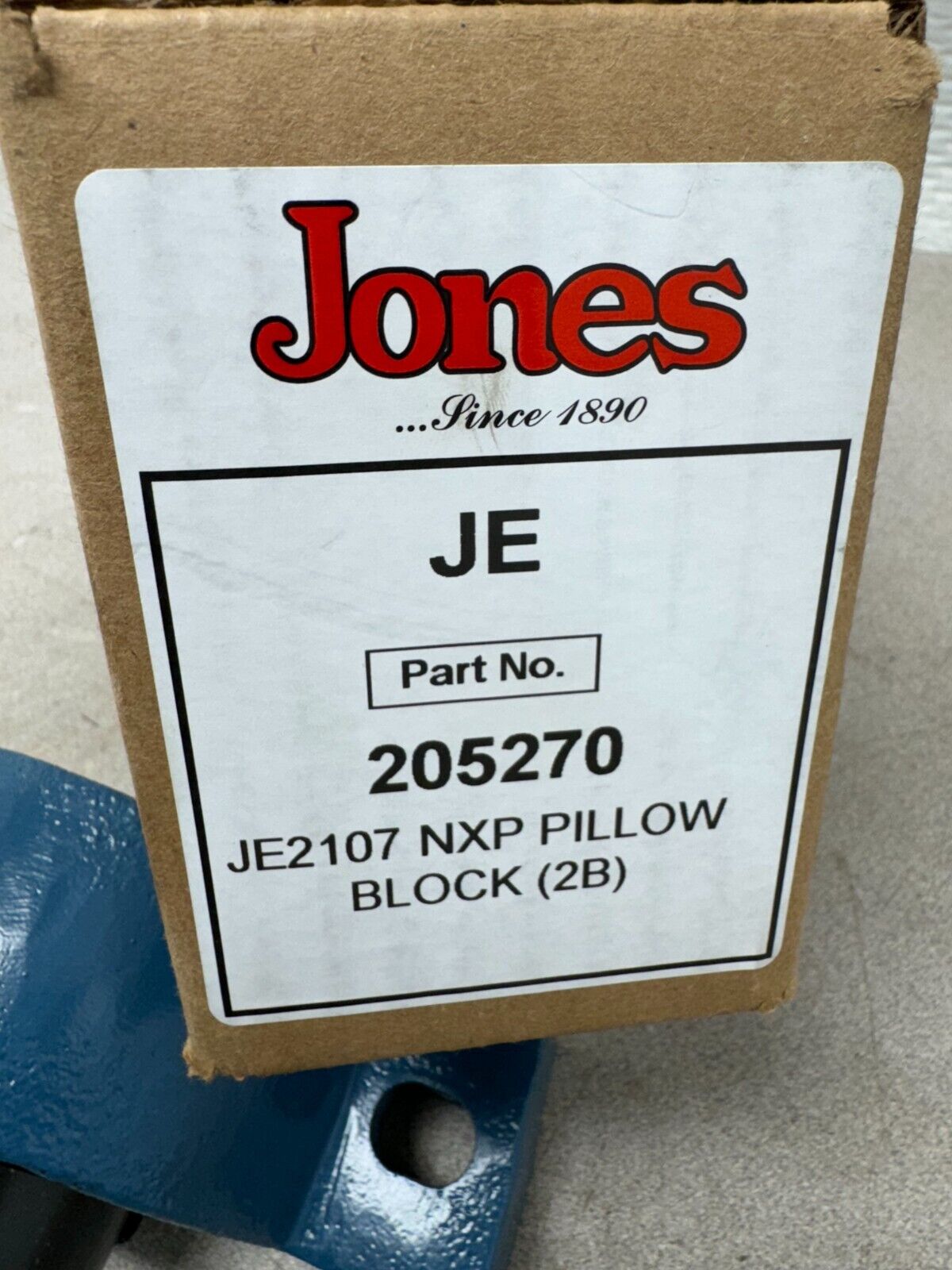 NEW JONES 1-7/16" TYPE-E PILLOW BLOCK BEARING REPLACES DODGE P2B-E-107R 023003