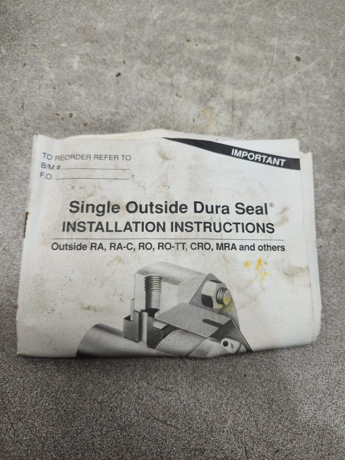 NEW IN BOX DURA SEAL GEA2562442A W/ LE3M2500A33