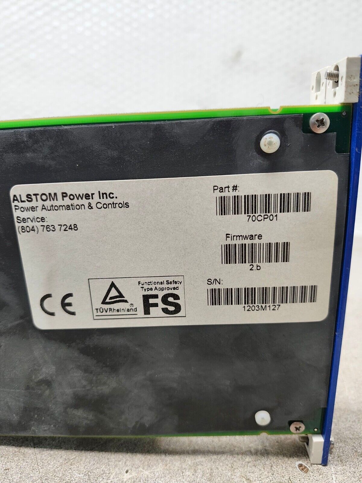 USED ALSTOM POWER MODULE 70CP01