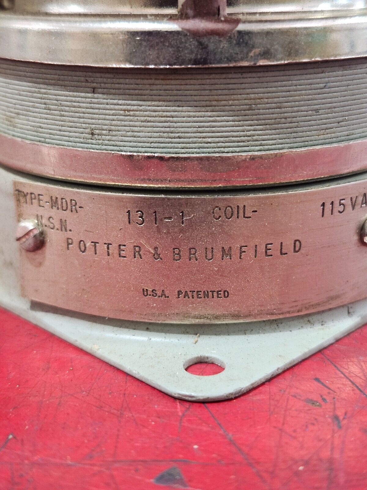 USED POTTER & BRUMFIELD ROTARY RELAY TYPE-MDR-131-1