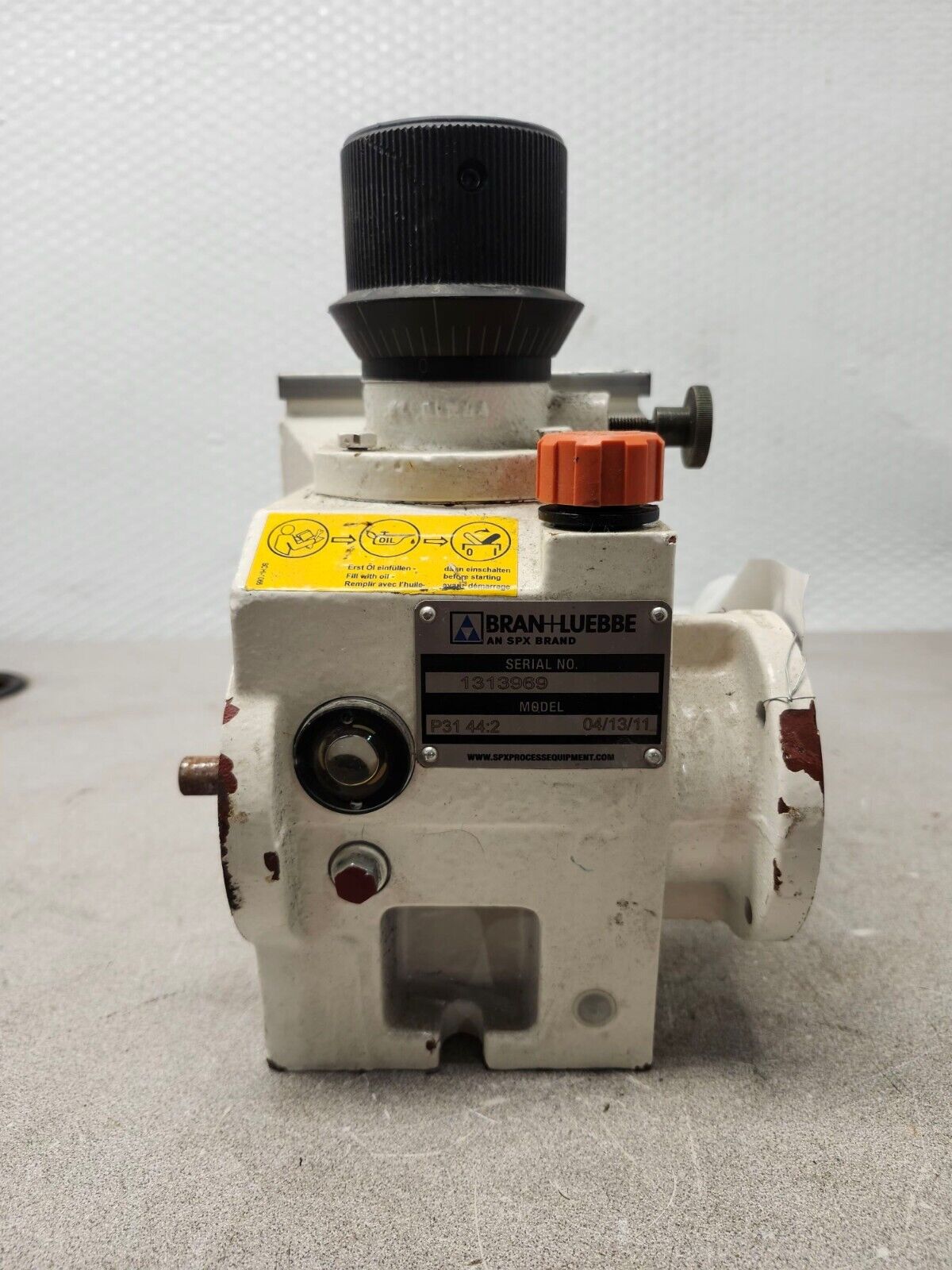 USED SPX BRAN + LUEBBE METERING PUMP GEAR P31.44:2