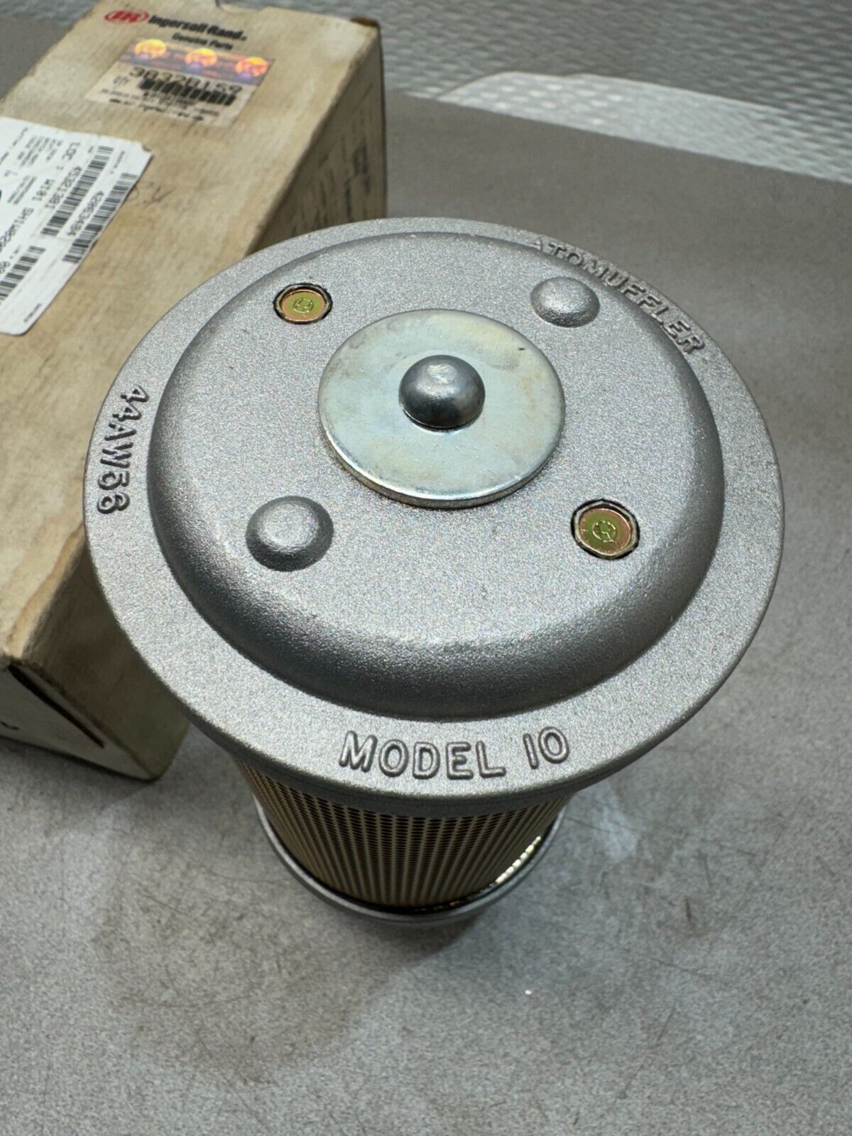 NEW IN BOX INGERSOLL RAND EXHAUST MUFFLER 38328159 MODEL 10