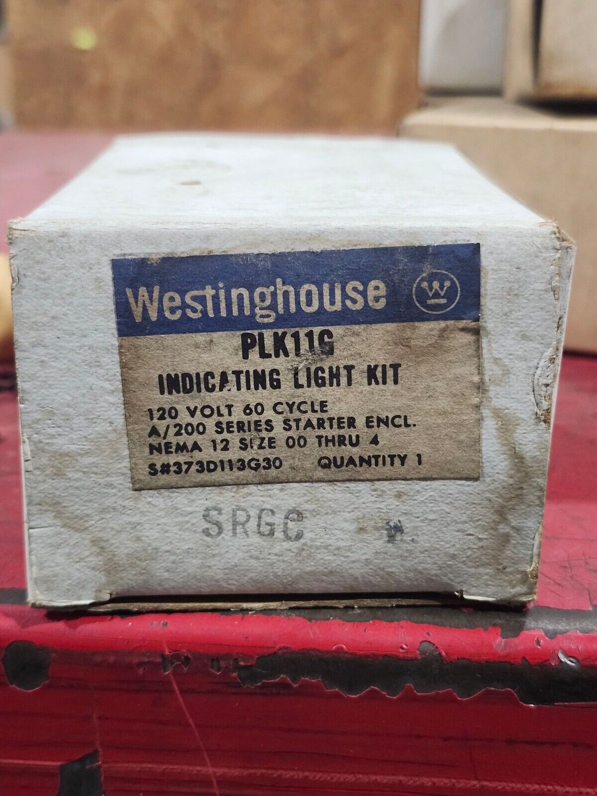 NEW IN BOX WESTINGHOUSE INDICATING LIGHT KIT PLK11G