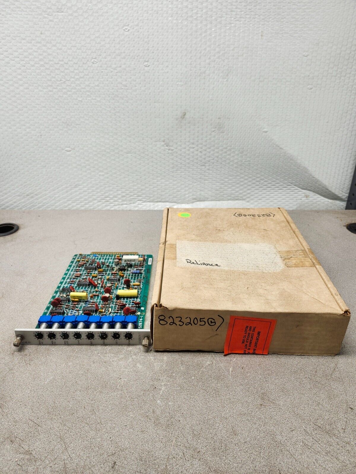 NEW IN BOX RELIANCE VTAB CIRCUIT BOARD 0-52874-1