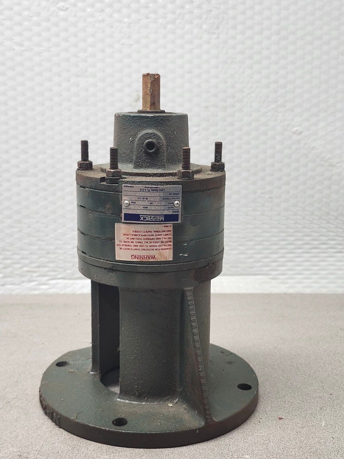 USED NO BOX MERRICK GEAR REDUCER 12:47 CNFJS4075DAY1247