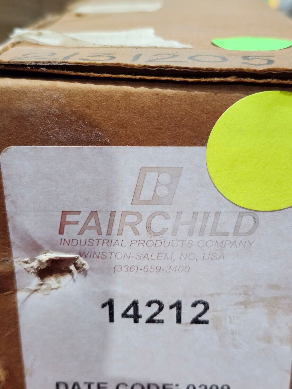 NEW IN BOX FAIRCHILD INDURSTRIAL PROD 14212