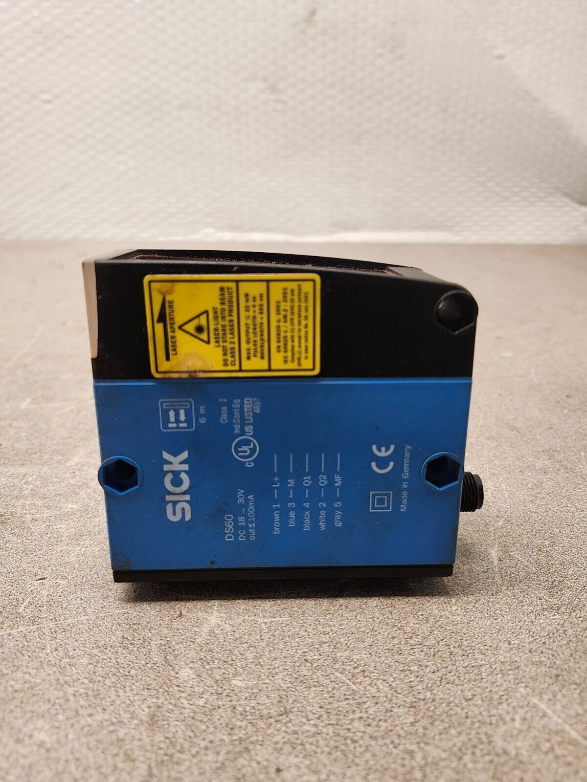 USED SICK DISTANCE SENSOR DS60-P41211