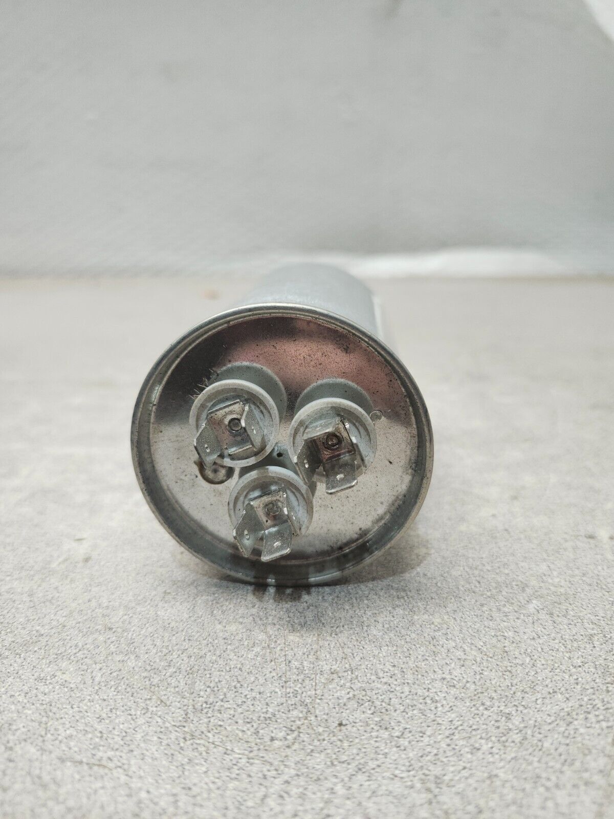 NEW NO BOX Packard Motor Round Dual Run Capacitor PRCFD505