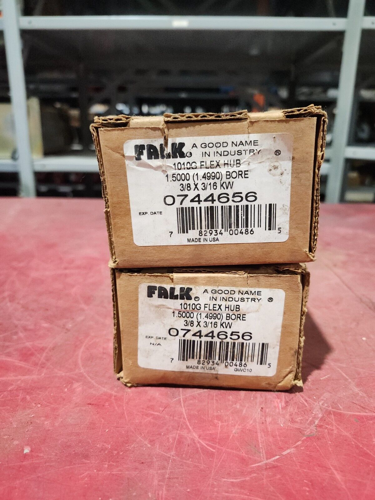 NEW IN BOX LOT OF 2 FALK 1010G 1.5000 FLEX HUB RSB BORE