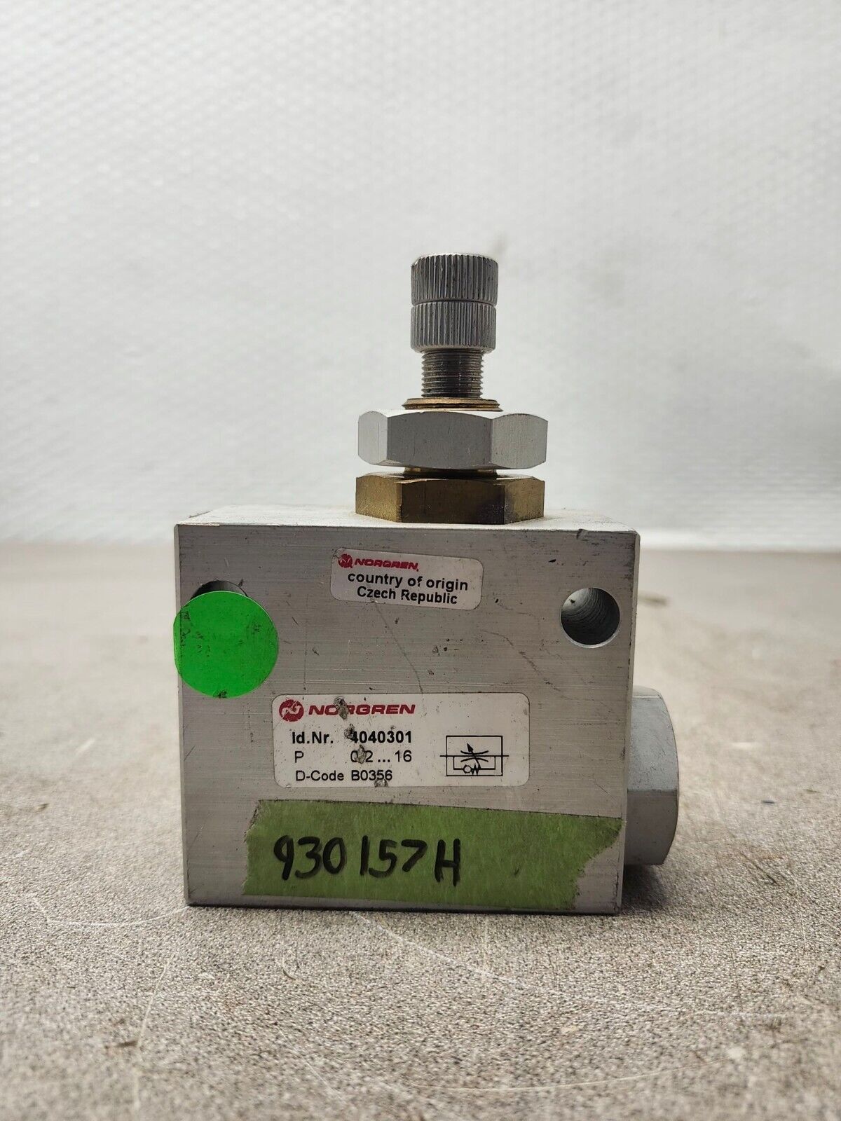 NEW NO BOX NORGREN VALVE 4040301