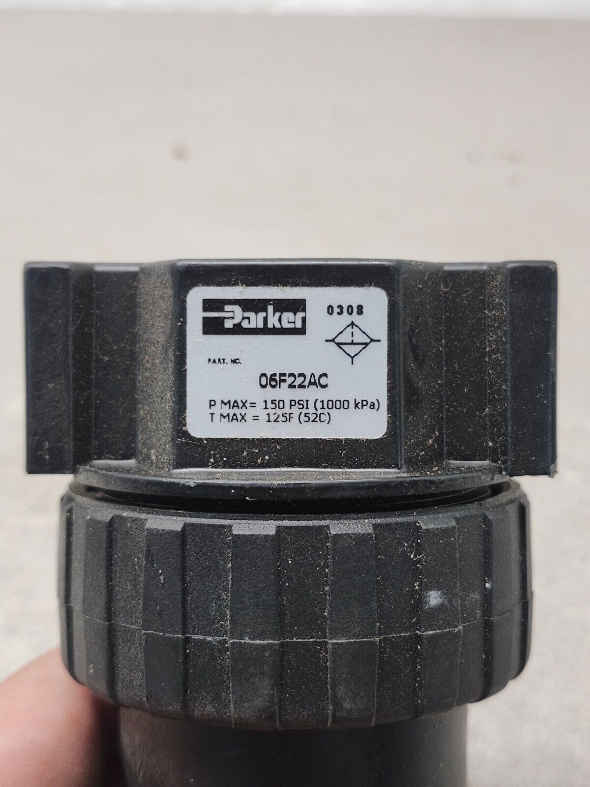 NEW NO BOX PARKER Compressed Air Filter 3/8''  06F22AC