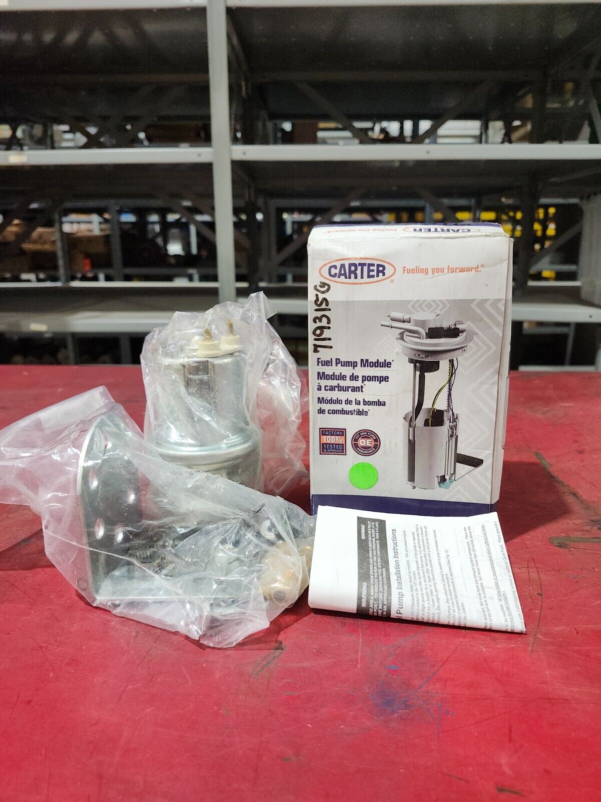 NEW IN BOX CARTER FUEL PUMP MODULE P4603HD