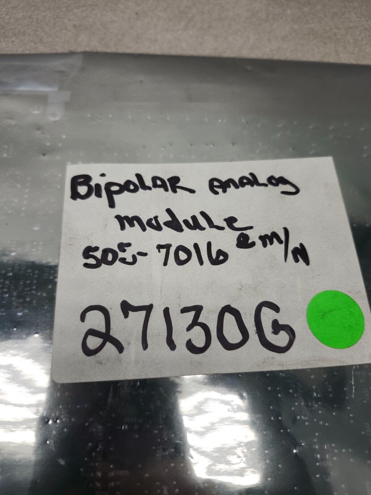 NEW IN BAG Siemens Bipolar Analog Module 505-7016