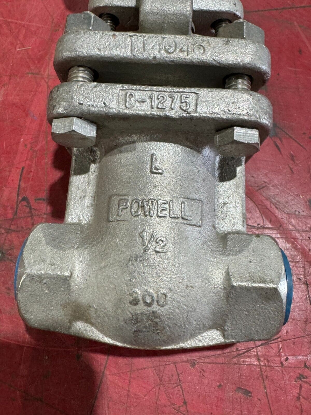 NEW POWELL 1/2" CLASS 300 WOG 720 GATE VALVE FIG. 2466 STEM 316