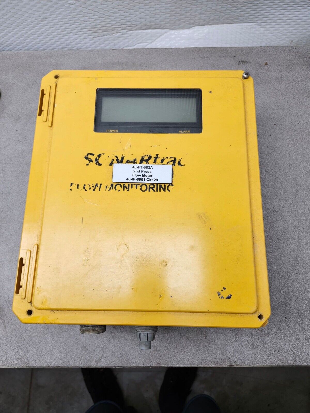 USED NO BOX Cidra Sonartrac Flow Monitoring System 100-240v-ac TB8-01-05-02-01