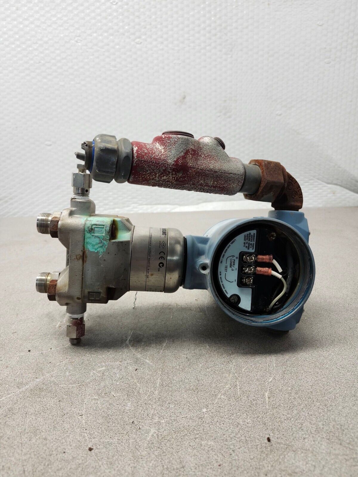 USED ROSEMOUNT PRESSURE TRANSMITTER 10.5-42.4VDC 3051S2CD2A2E12A1AB4E5M504