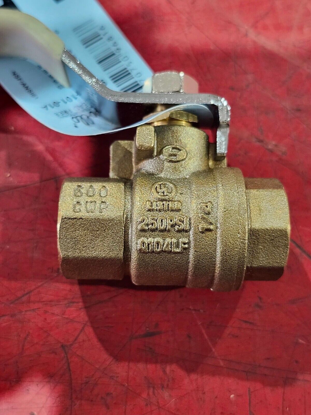 LOT OF 29 APOLLO 1/4" NPT BRASS BALL VALVES 94ALF-101-01A