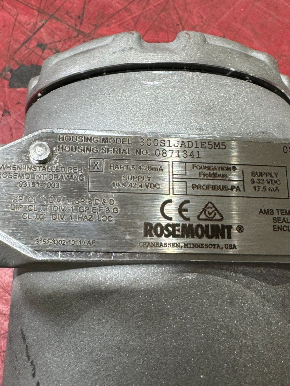 NEW ROSEMOUNT TRANSMITTER 300S1JAD1E5M5