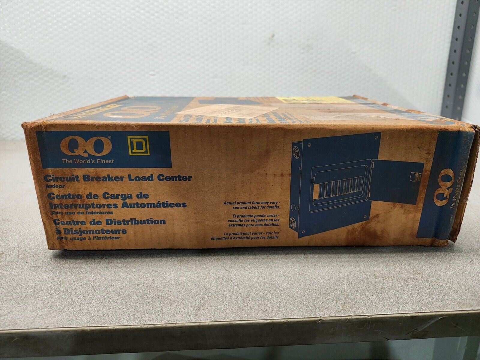 NEW IN BOX SQUARE D INDOOR LOAD CENTER QO612L100DS