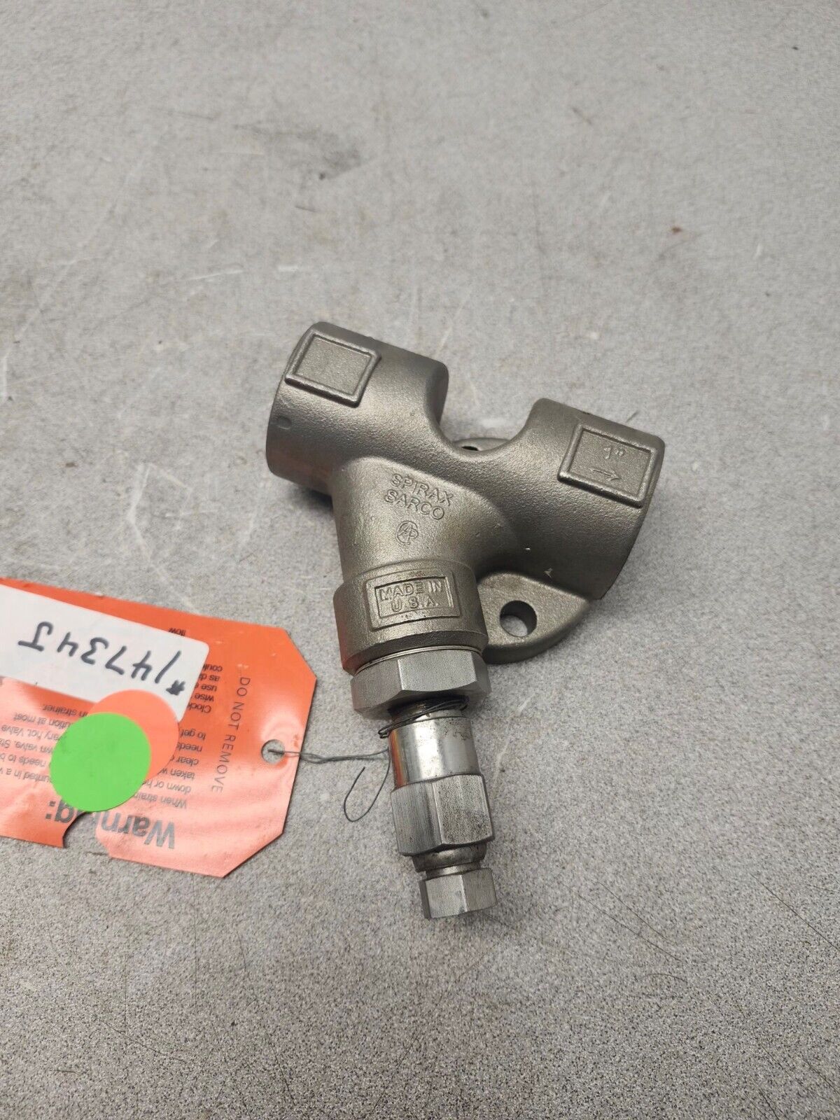 NEW SPIRAX STRAINER CONNECTOR WITH BLOWDOWN 1" A351