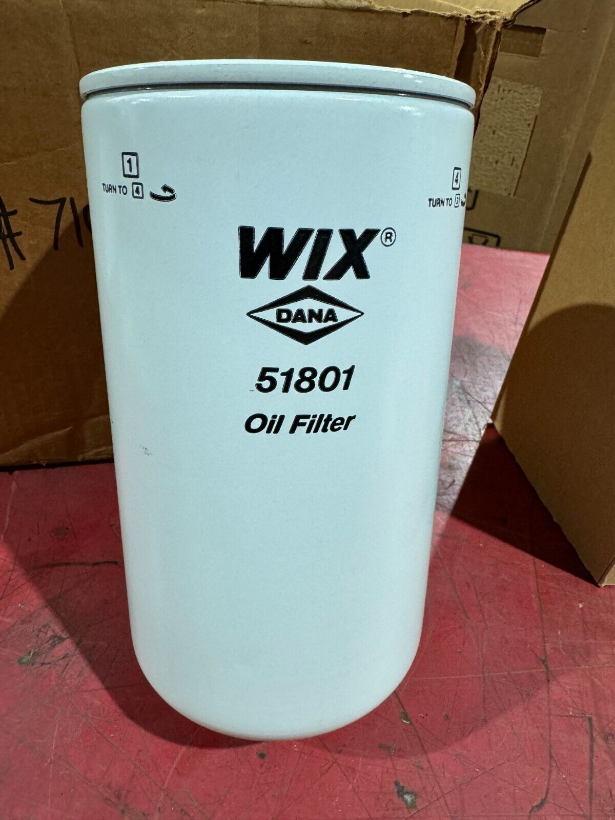 LOT OF 5 NEW IN BOX WIX OIL FILTERS 51801