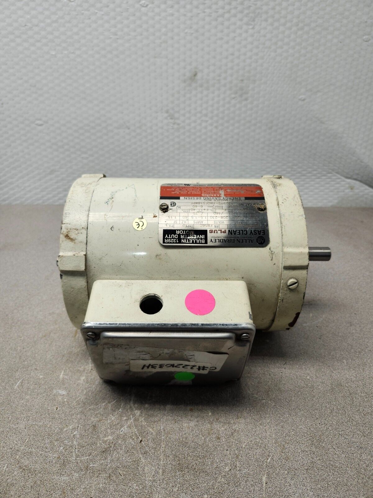 USED Allen-Bradley Bulletin Inverter Duty Motor 1329R