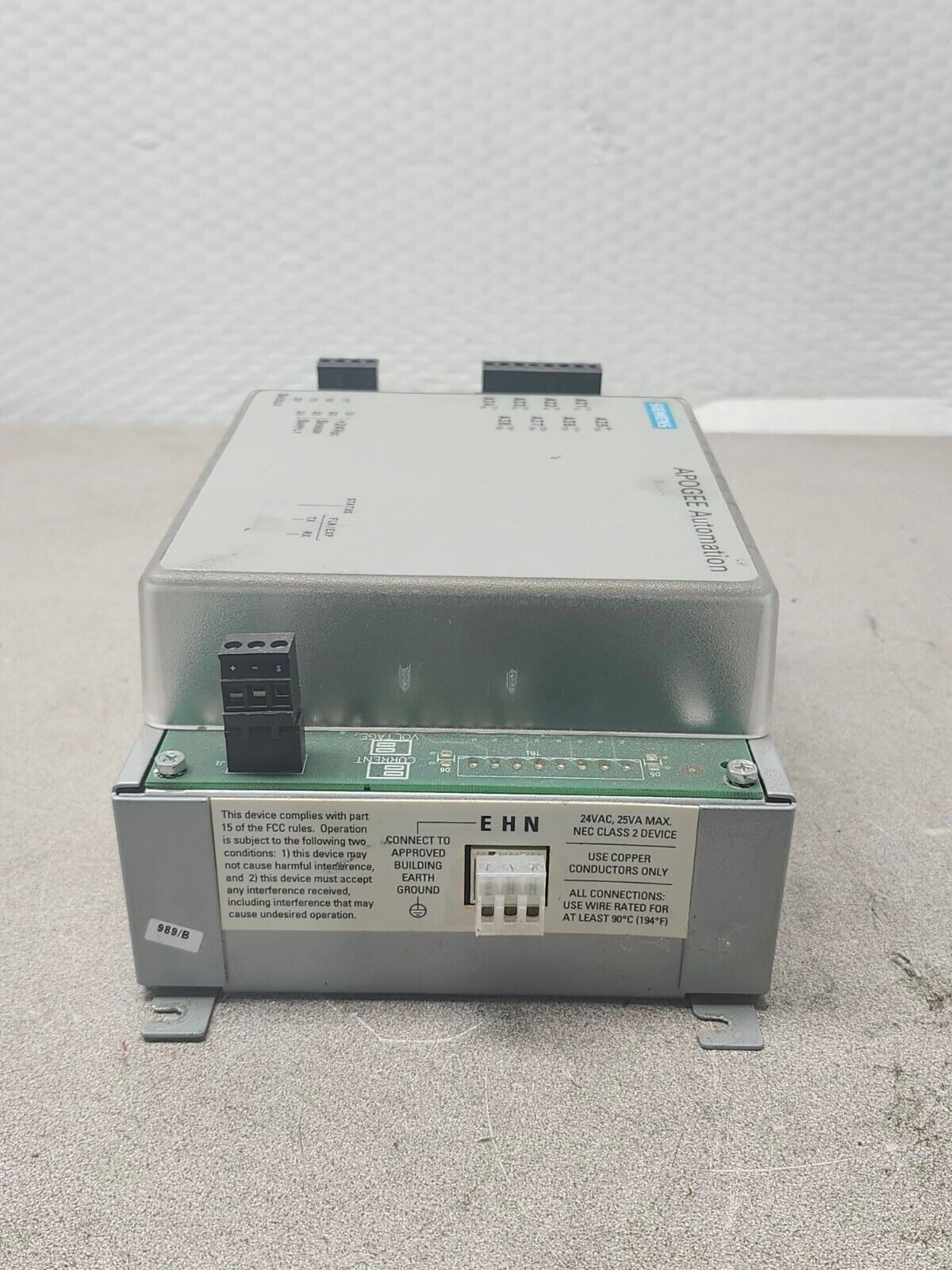 USED SIEMENS APOGEE  ANALOG POINT EXPANSION, 8AI 549-209