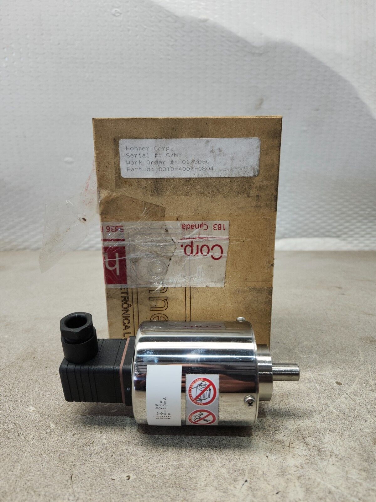 NEW IN BOX HOHNER AUTOMATION ENCODER 0310-4007-0804