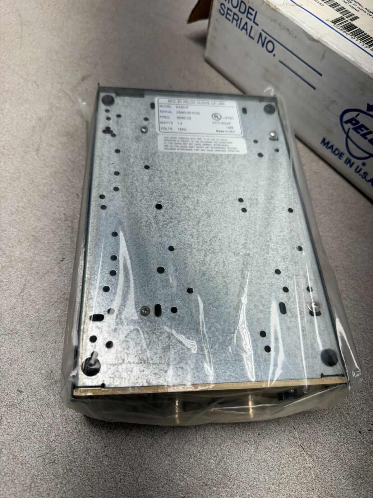 NEW IN BOX PELCO EQUALIZING AMPLIFIER EA2010