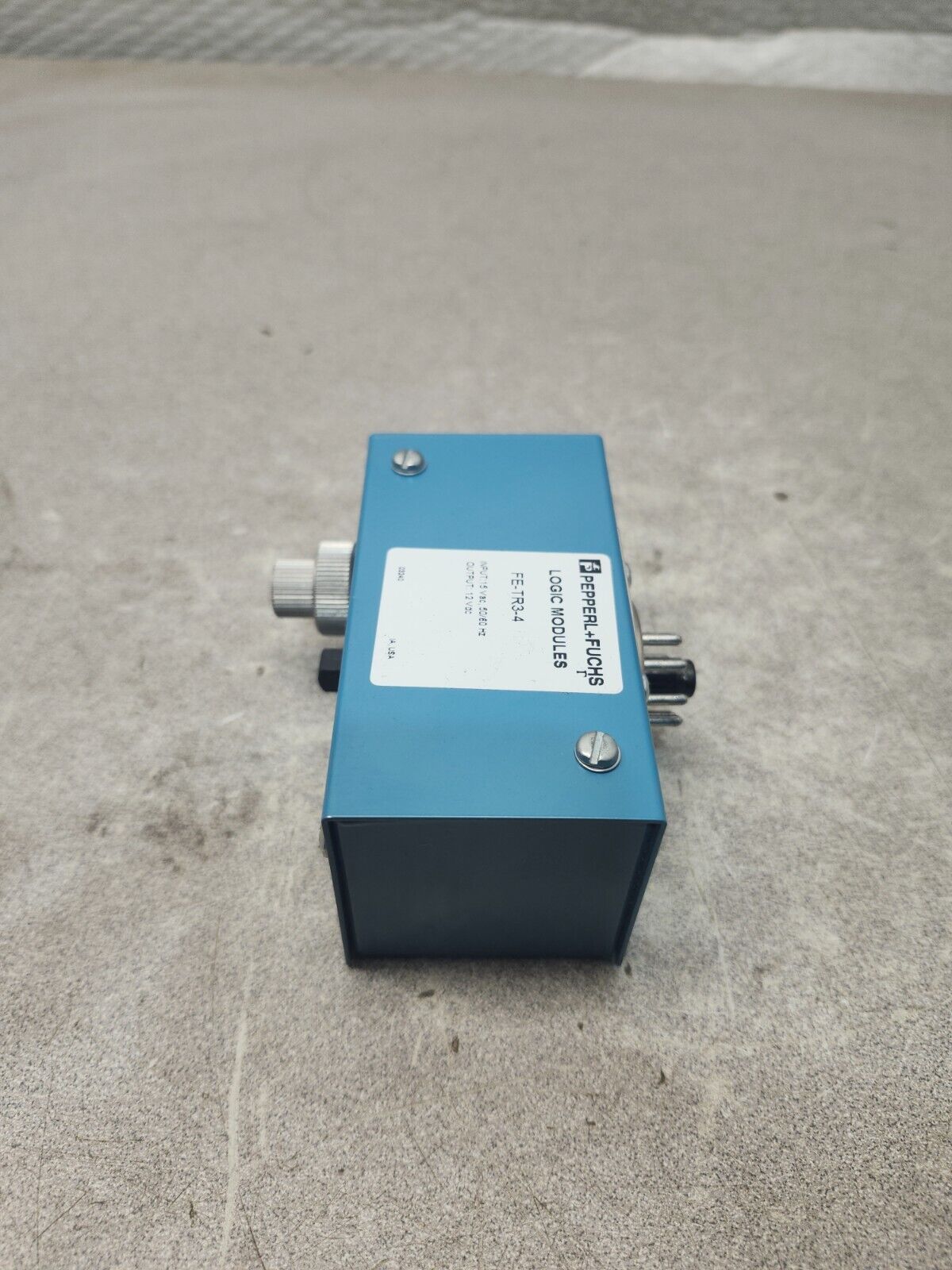 NEW IN BOX PEPPERL+FUSCHS MICRO SWITCH LOGIC MODULE FE-TR3-4 FEA8014