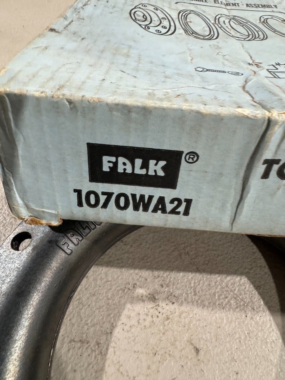 NEW FALK 70WA TORUS COUPLING ELEMENT 1070WA