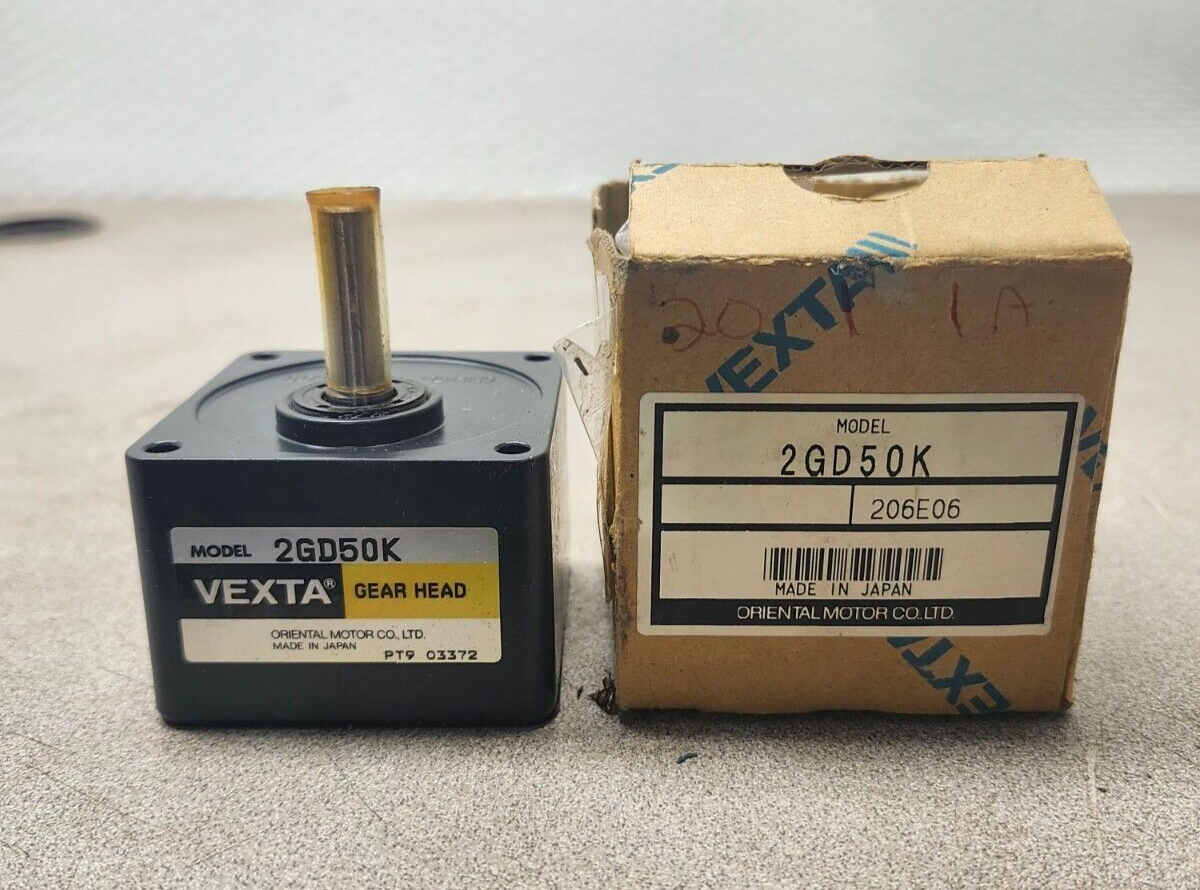 NEW IN BOX VEXTA GEAR HEAD 2GD50K