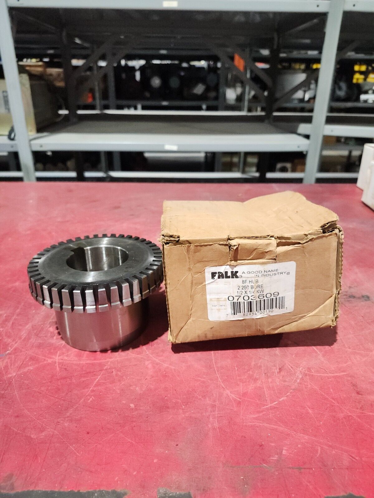 NEW IN BOX FALK 8F HUB 1.250 BORE