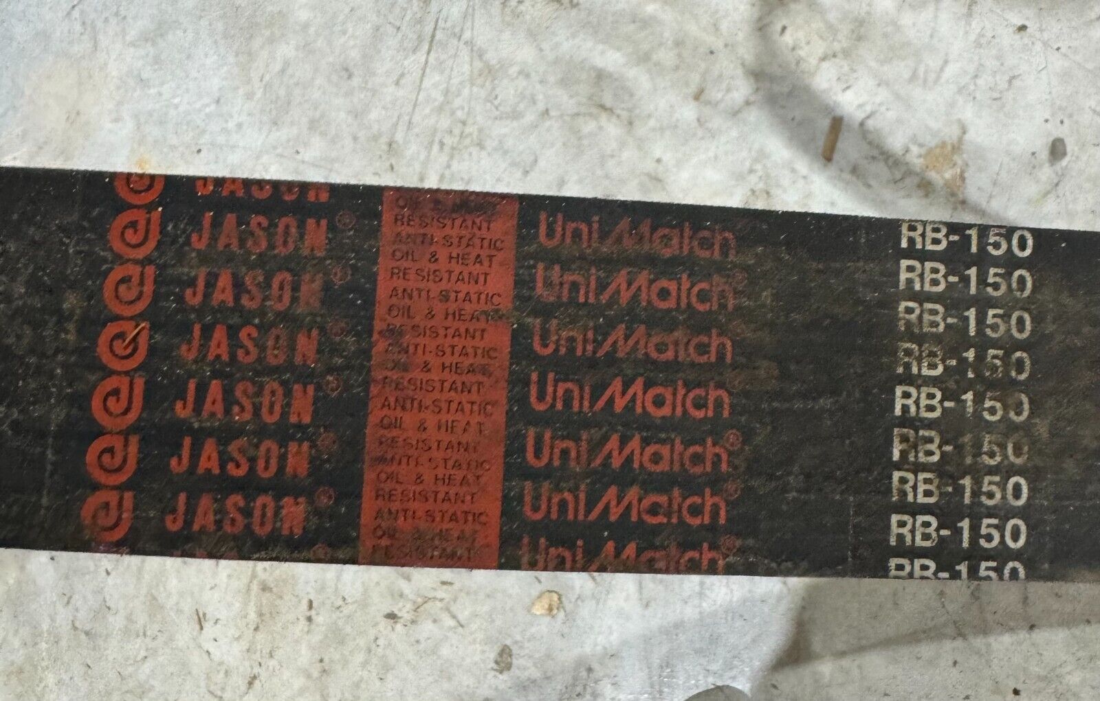 NEW JASON 3/RB150 UNIMATCH 3-BAND V-BELT 3RB-150