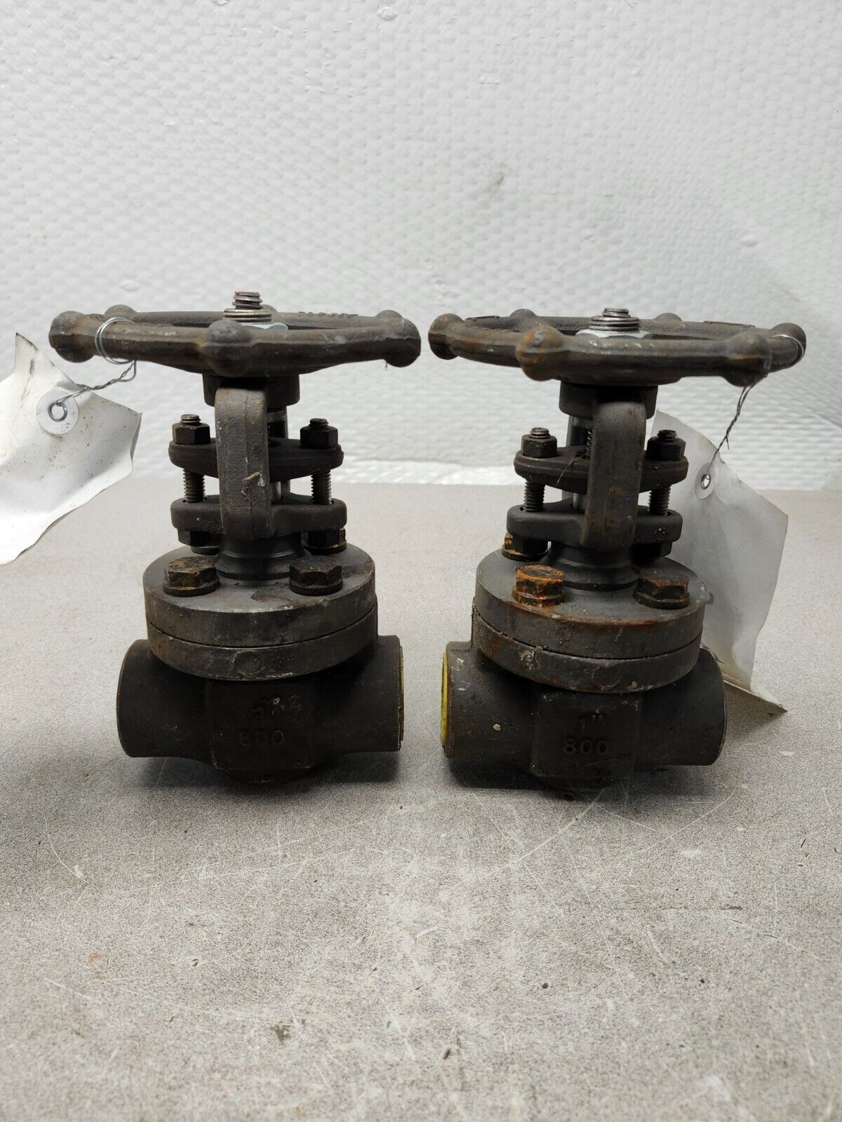 NEW NO BOX LOT OF 2 Vogt Gate Valve Carbon Steel 3/4" AAB84F0000Y