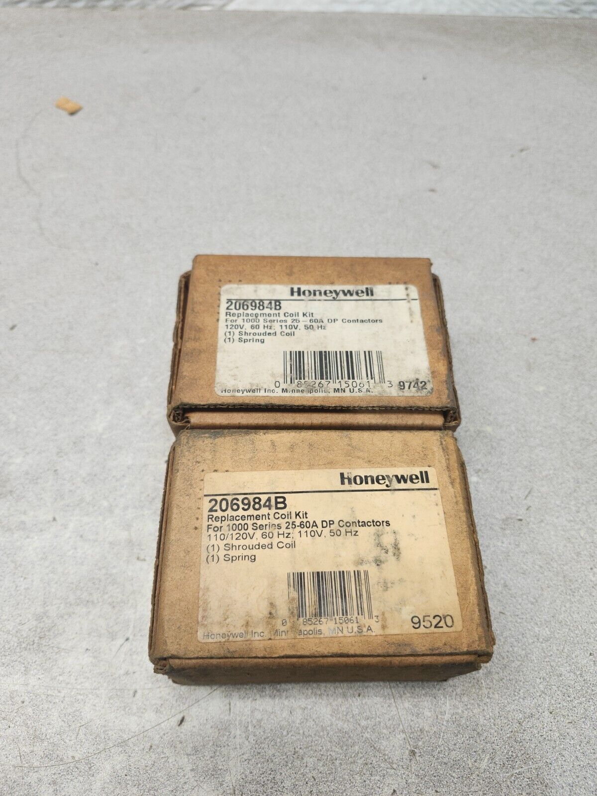 NEW IN BOX LOT OF 2 HONEYWELL REPLACEMENT COIL KIT 206984B