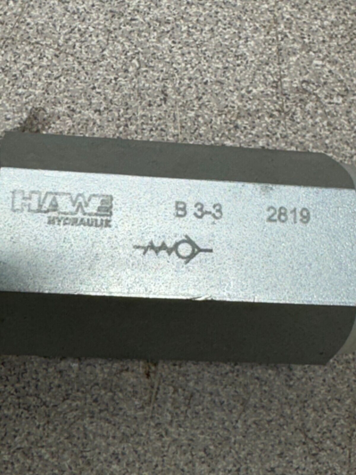 NEW HAWE B3-3 CHECK VALVE B 3-3