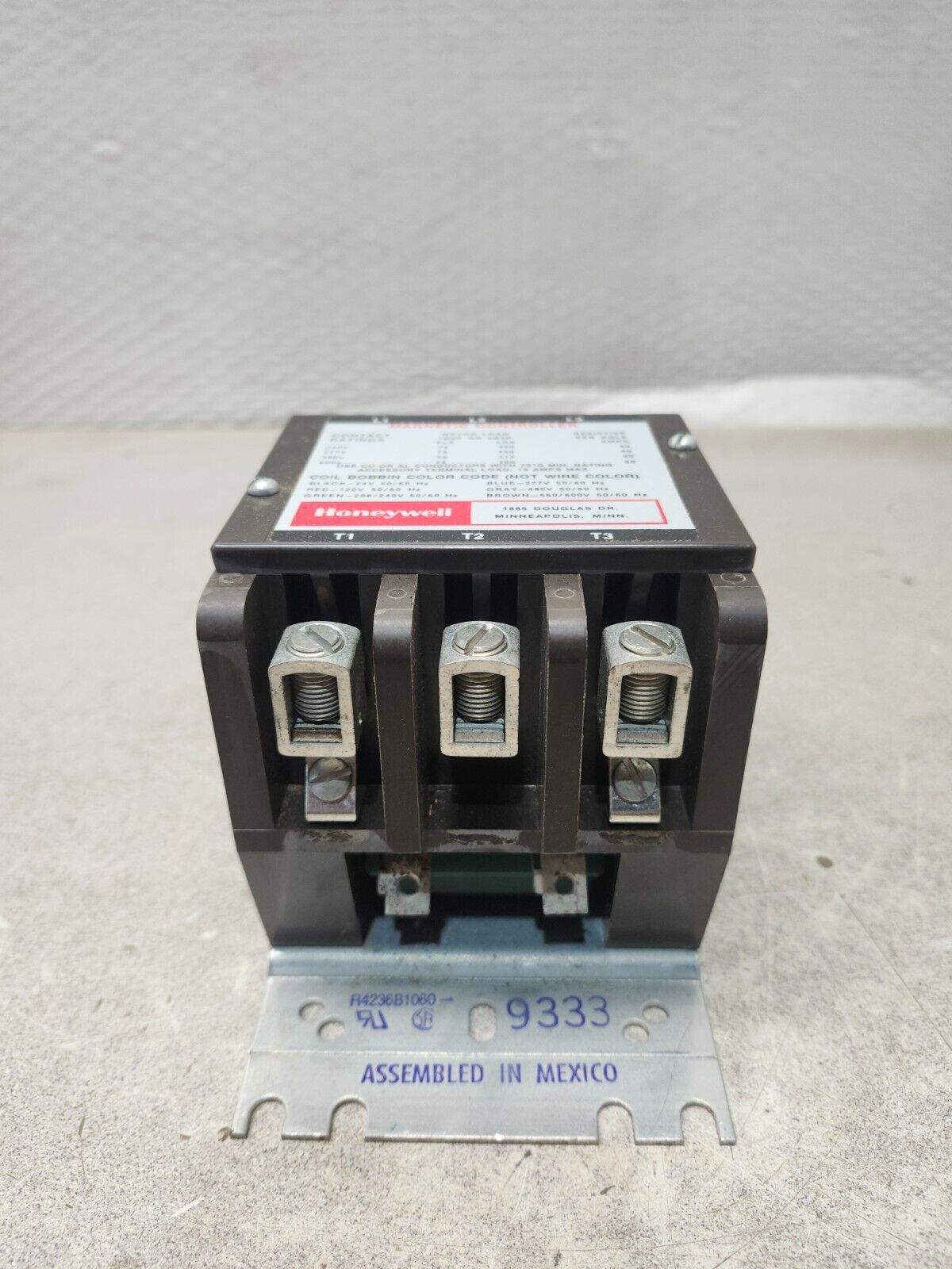 NEW IN BOX HONEYWELL R4236B 1060 TRADELINE 75 AMP CONTACTOR