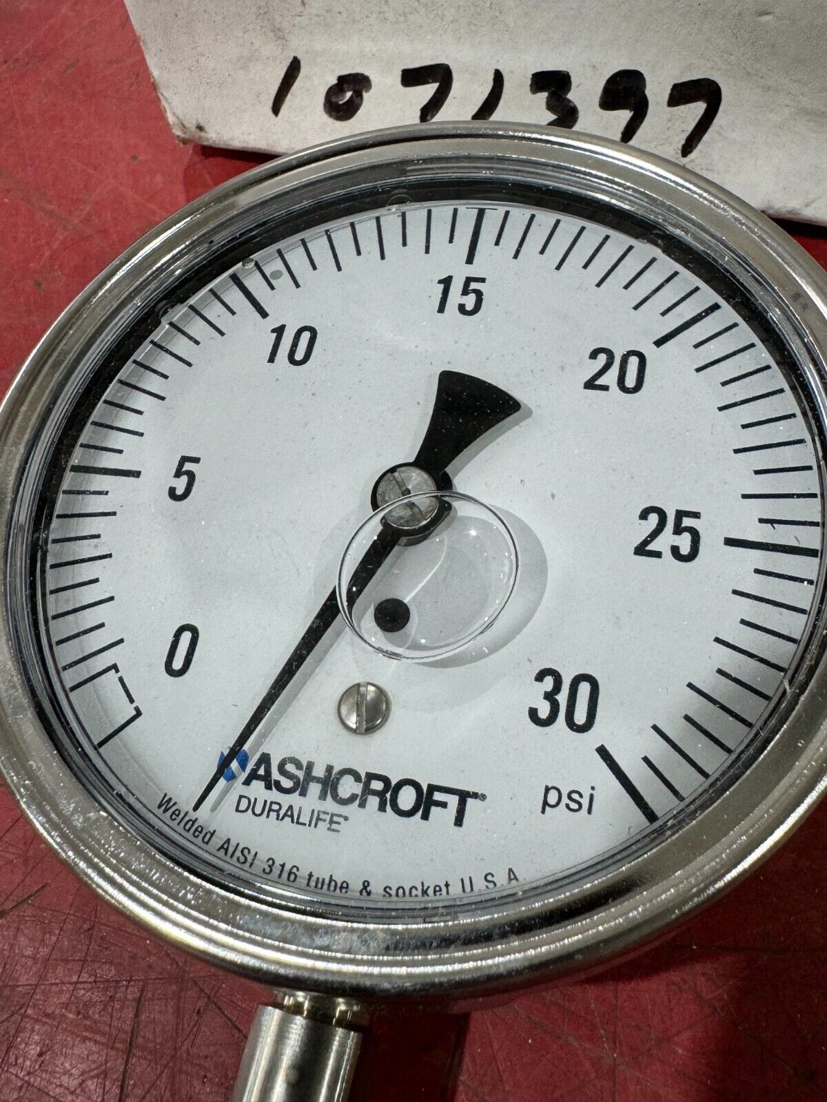 NEW IN BOX ASHCROFT DURALIFE GAUGE 35-1009-SWL-02L-30#