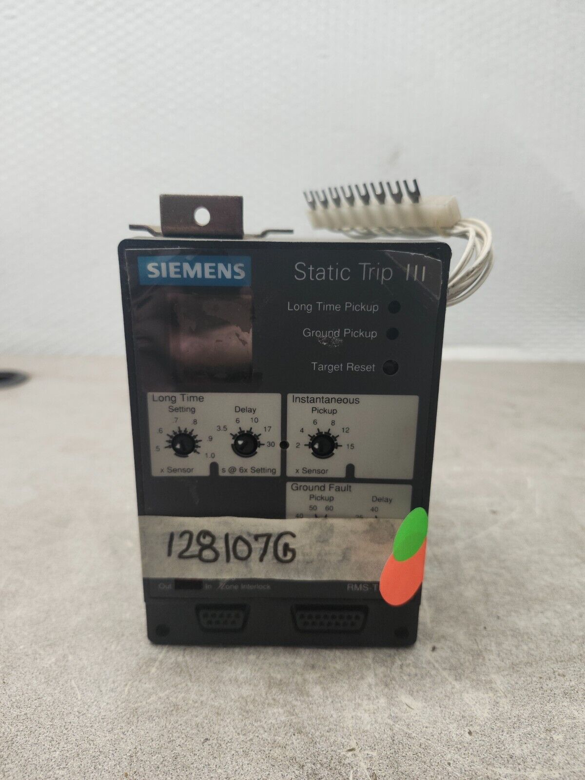 USED Siemens Static Trip III RMS-TIG-TZ ,18-483-905-507