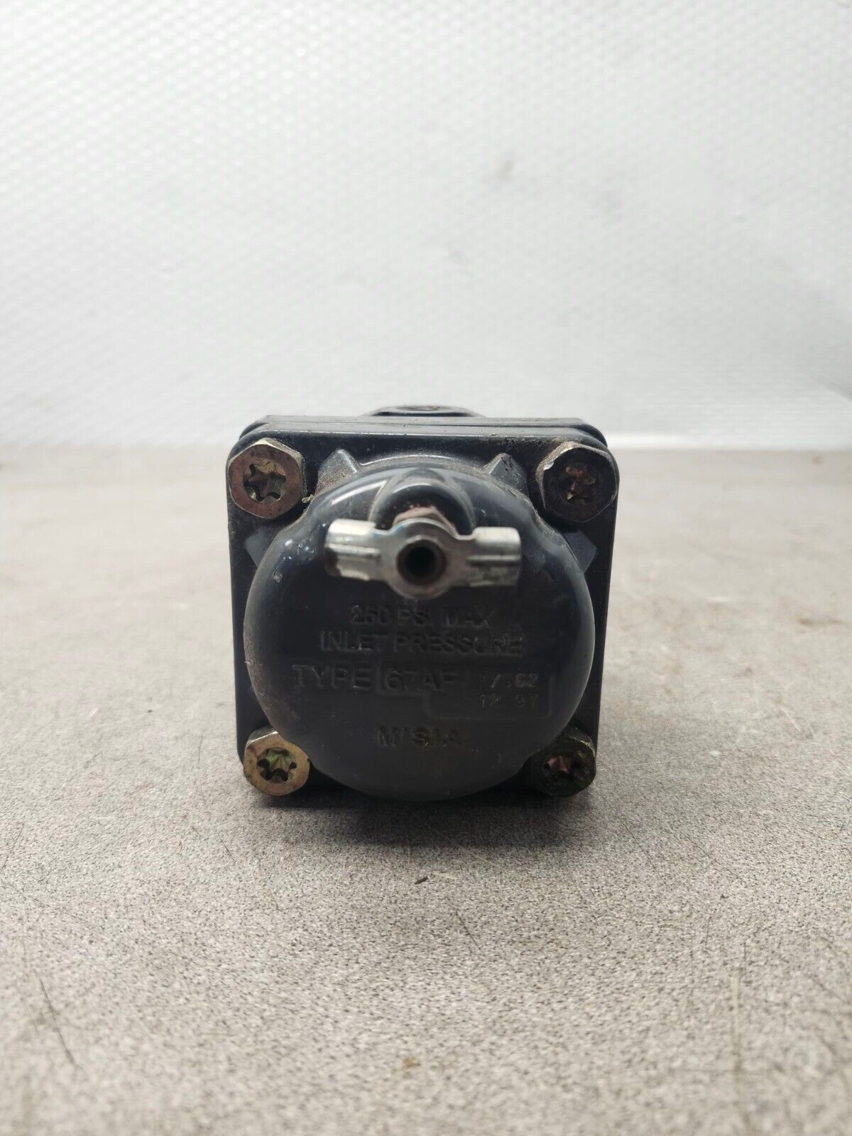 USED FISHER PRESSURE REGULATOR 67AF R/362 12-97