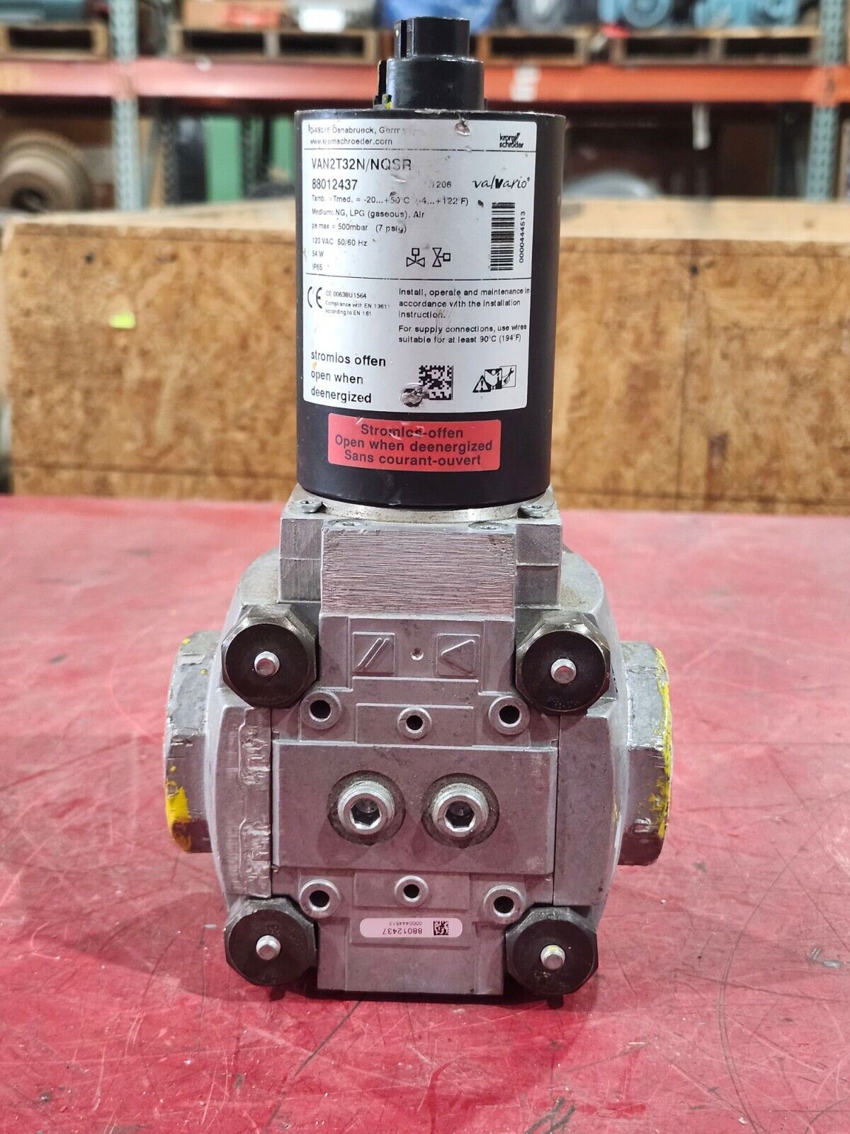 USED KROM SCHRODER RELIEF VALVE VAN2T32N/NQSR