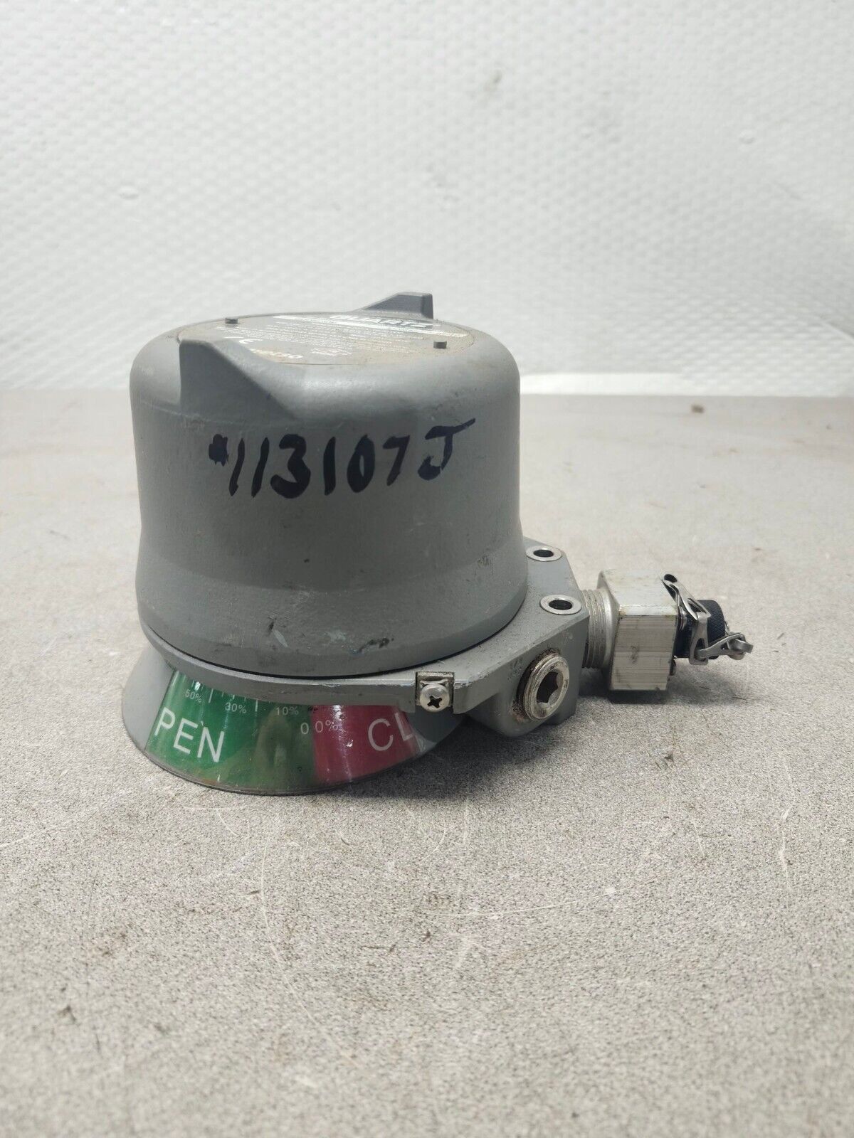 USED STONEL QUARTZ EXPLOSION PROOF VALVE MONITORING SWITCH QX33B02SDM