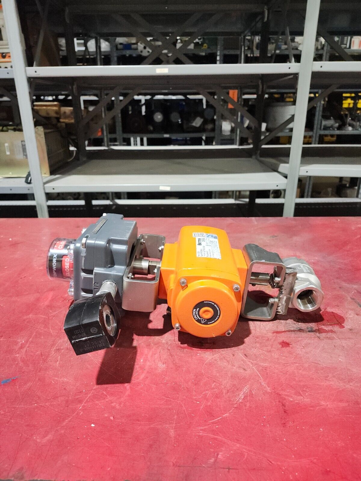 NEW BETTIS Actuator RPE0065U W/ TOPWORX TXP-(2)GNPM,1'' BALL VALVE ,238714-006-D