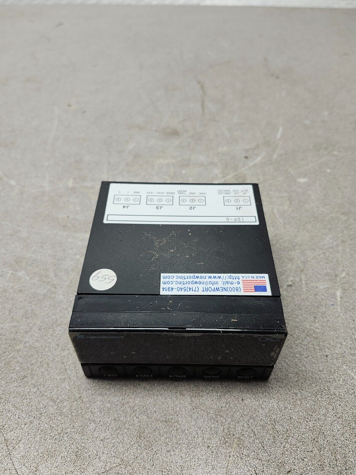 NEW IN BOX NEWPORT CONTROL PANEL METER IDP-0 6220559