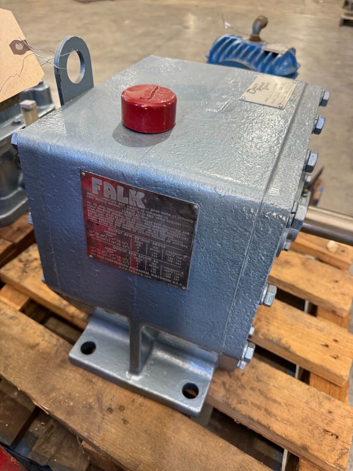 REBUILT FALK ULTRAMAX ENCLOSED GEAR DRIVE SPEED REDUCER 9.158 RATIO 2040FC2A