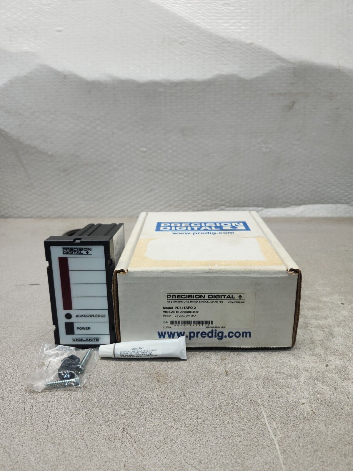 NEW IN BOX PRECISION DIGITAL VIGILANTE ANNUNCIATOR PD141AF0-2