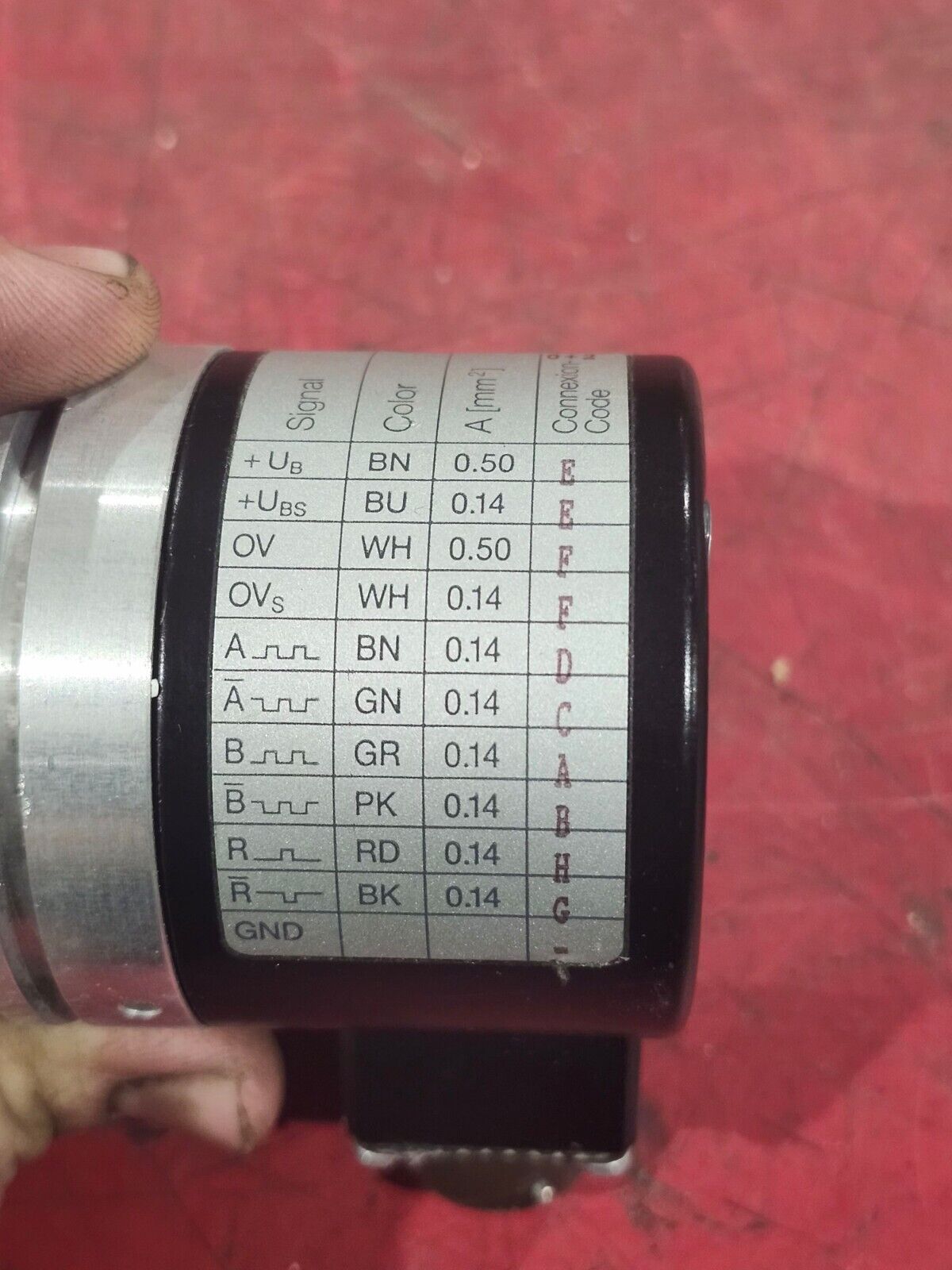 USED BALLUFF INCREMENTAL ENCODER BDG 6360-2-05-5000-65