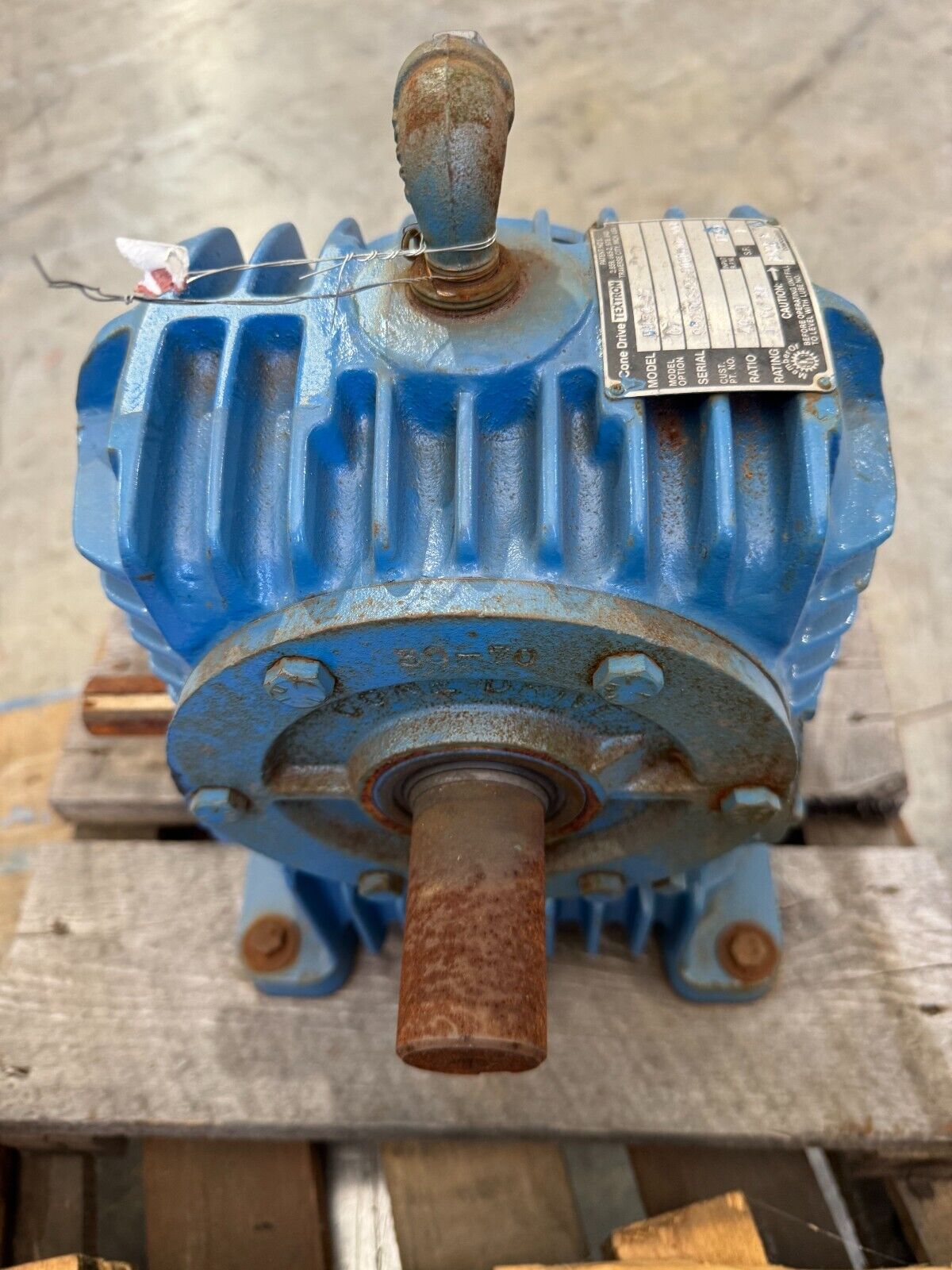 UNUSED SURPLUS TEXTRON CONE DRIVE REDUCER 40:1 RATIO HU30-Y2 MODEL 07